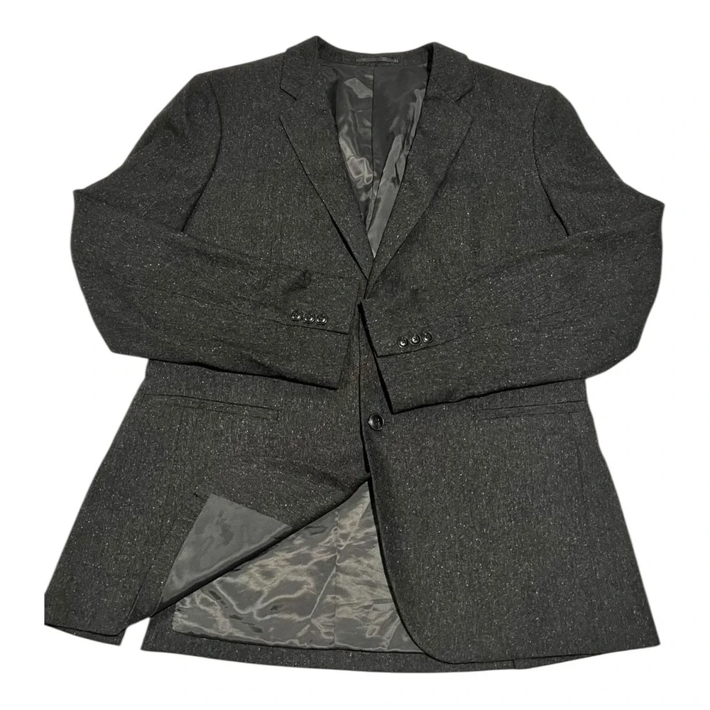 Theory Men's Kris Stoneham Wool Blend Blazer Jacket Size 42